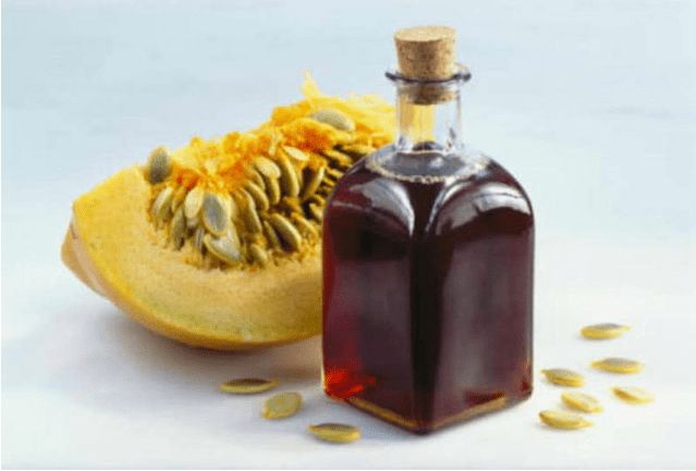 aceite de cabaza de vermes