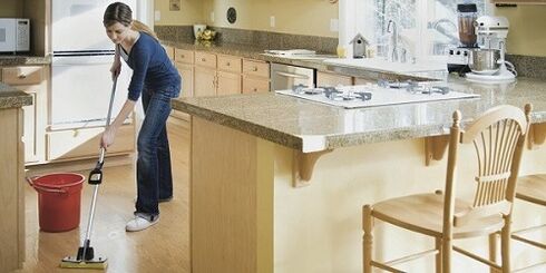 limpeza húmida como prevención da infección parasitaria